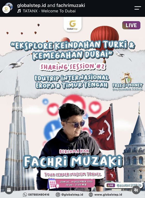 Sharing Session #2 GlobalStep - Fachri Muzaki (Universitas Islam Indonesia (UII))