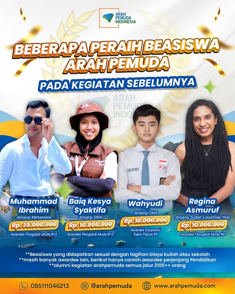 Penerima Bantuan Dana Pendidikan Globalstep